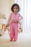 Pre-Order: Pink Cape Top with Pant