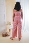 Pre-Order: Rose Gold Feather Jumpsuit