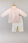 Pre-Order:Pink Pintuck Kurta Pajama Set