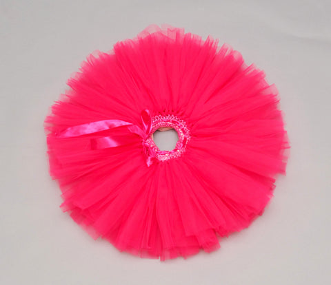 Pre-Order-Magenta One Crown Tutu Outfit