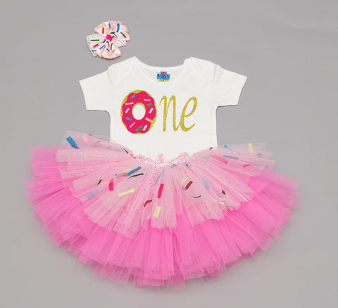 Pre-Order: Donut One Tutu Outfit