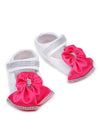 Pre-Order: Fuchsia Butterfly Sleepsuit Set with Shoes