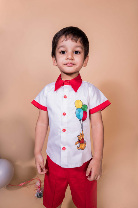 Pre-Order: Like you Beary much Teddy Bear embroidered Shirt