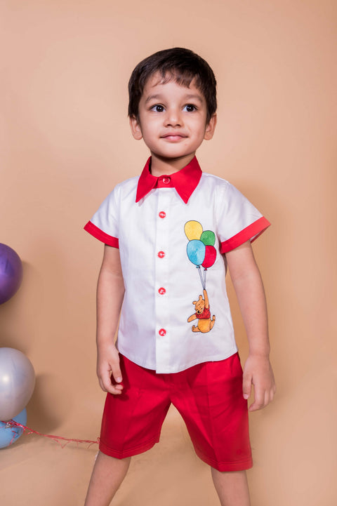 Pre-Order: Like you Beary much Teddy Bear embroidered Shirt