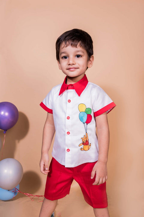 Pre-Order: Like you Beary much Teddy Bear embroidered Shirt