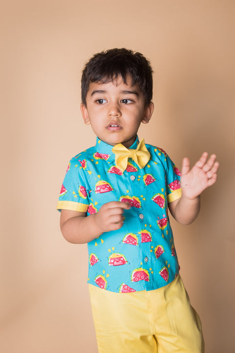 Pre-Order: Sweet Summer Watermelon Print Shirt and Pant Set
