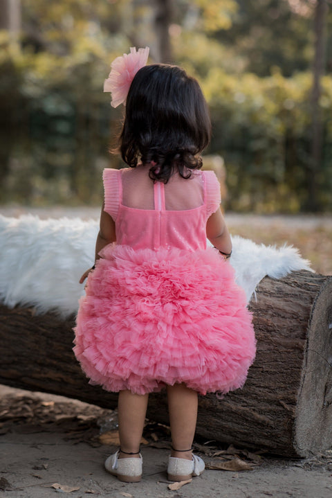 Pre-Order: Pinky Frilly Dress
