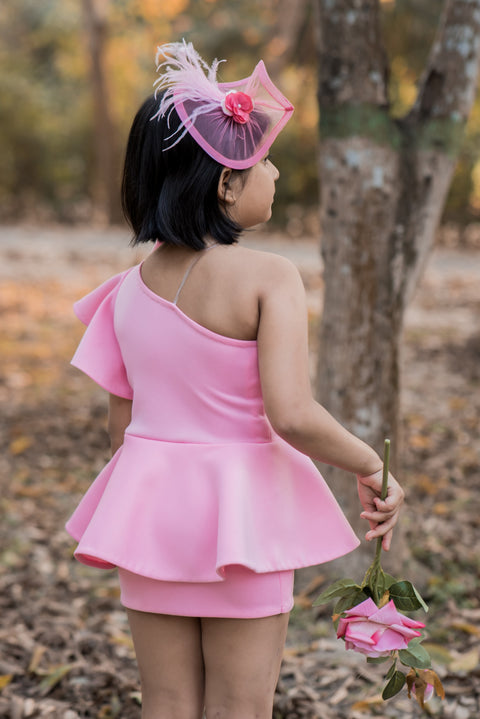 Pre-Order: Party Ready Pink One shoulder Bodycon Dress