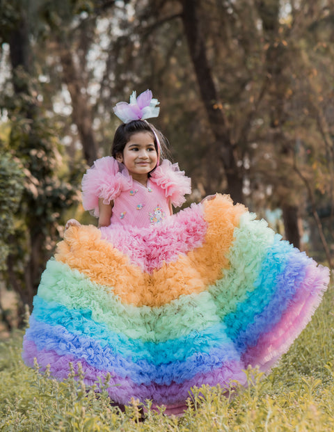 Pre-Order: Follow your Dream-Rainbow Gown