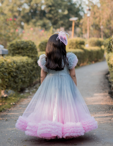 Pre-Order: A dash of Naughtiness Ruffled Gown