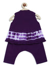 Baby Girl Set Tie Dye Stripe - Purple