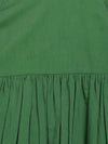 Girls Maxi Dress Tie Dye Ombre -Green