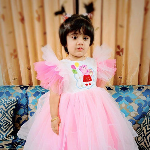 Pre-Order: Customized Peppa pig Dress