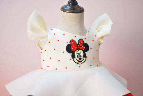 Pre-Order: Minnie Peplum Short Length Dress