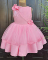 Pre-Order: Baby Pink Knee Length Dress