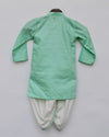 Pre-Order: Aqua Green Kurta with Dhoti