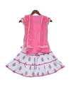 Pre-Order: Baby Pink Kurti with Printed Sharara