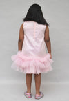 Pre-Order: Baby Pink Soft Sequence Dress