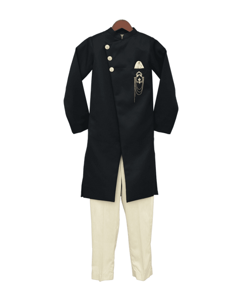 Pre-Order: Black Ajkan with Pant