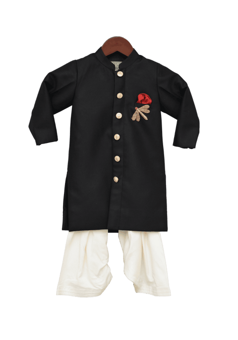 Pre-Order: Black Ajkan with Salwar