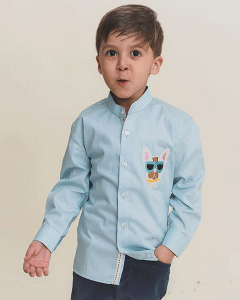 Sky Blue Shirt for Boys