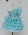 Pre-Order: Blue Organza Frock