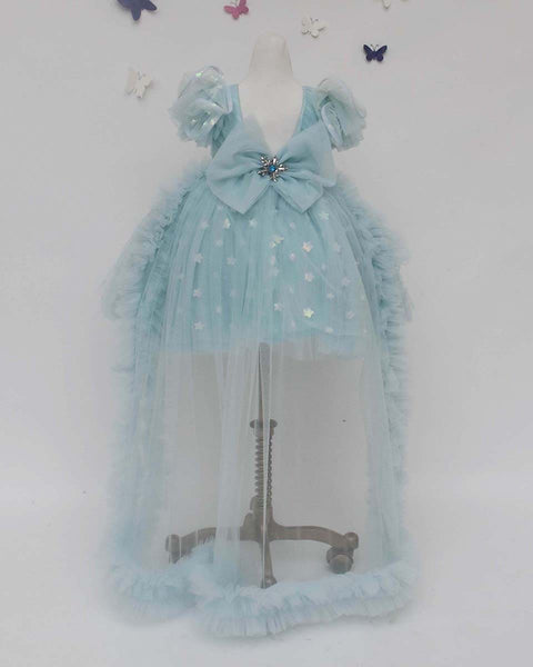 Pre Order: Blue Star Net Dress