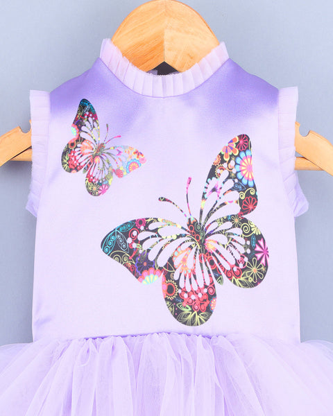 Pre-Order: Flying Butterfly Lavender Dress