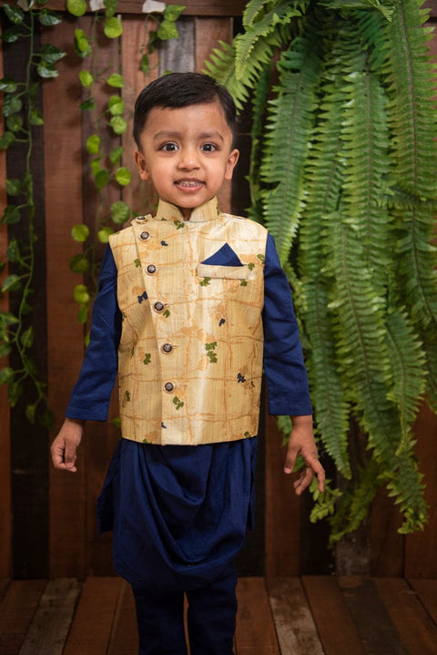 Pre-Order: Green Brocade Boy Drape Set