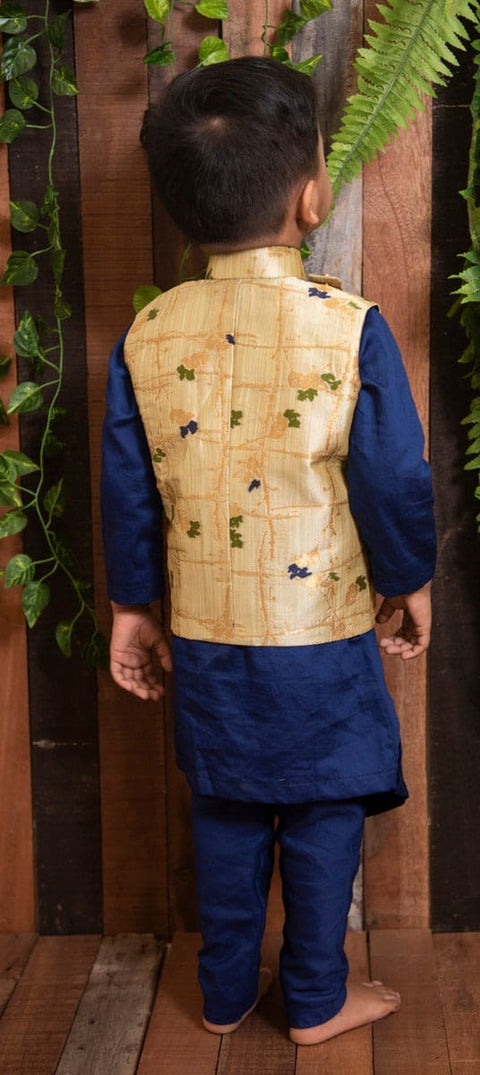 Pre-Order: Green Brocade Boy Drape Set