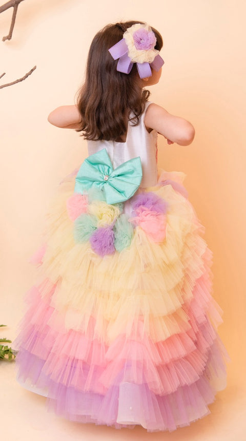 Pre-Order: Unicorn Gown with Multilayered back