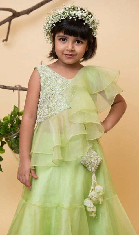 Pre-Order: Green Heavy Ghagra