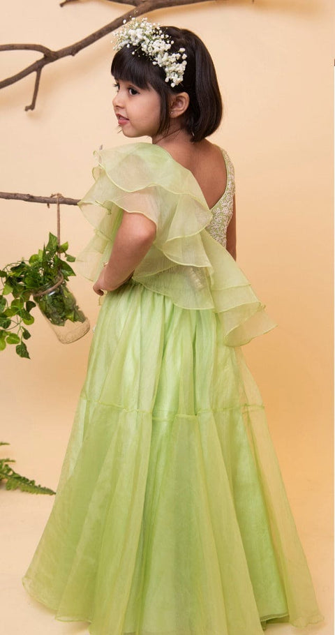 Pre-Order: Green Heavy Ghagra