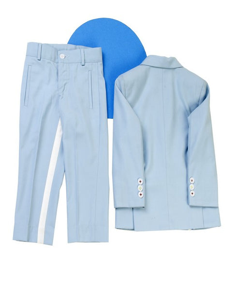 Pre-Order: Powder Blue Suit Set