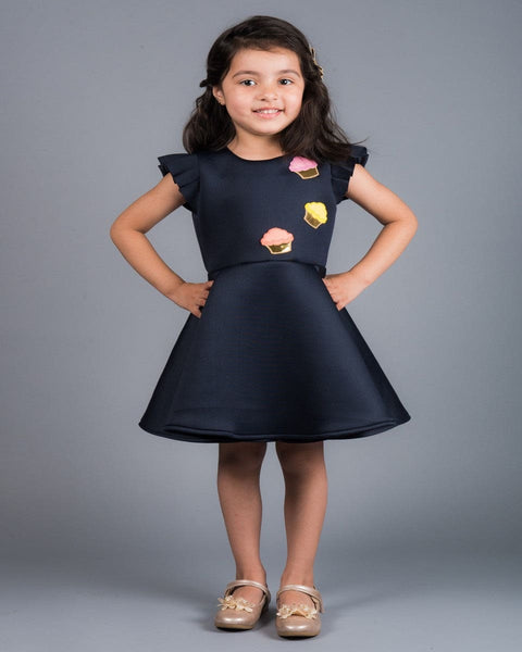 Pre-Order: Eleena Blue Neo Dress