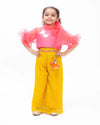 Pre-Order: Hot Pink Top with Yellow Pants