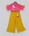 Pre-Order: Hot Pink Top with Yellow Pants
