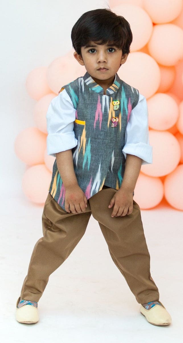 Nehru jacket sales for baby boy