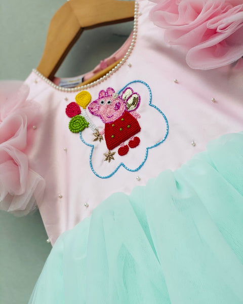 Pre-Order: Peppa Pig High Low Gown