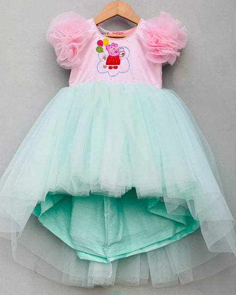Pre-Order: Peppa Pig High Low Gown
