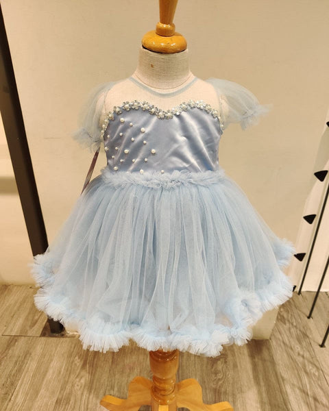 Pre-Order: Blue Pearl Dress