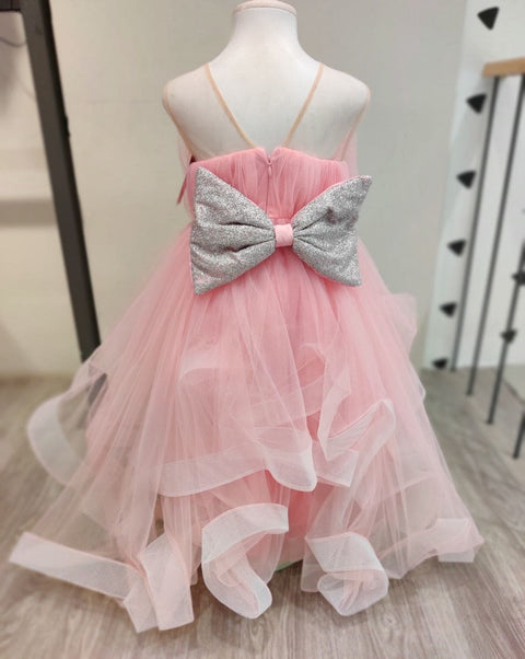 Pre-Order: Pink Ruffled Gown