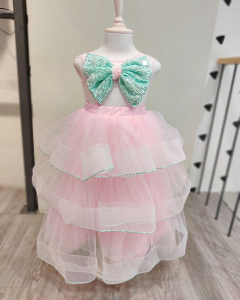 Pre-Order: Pink Tired Dress