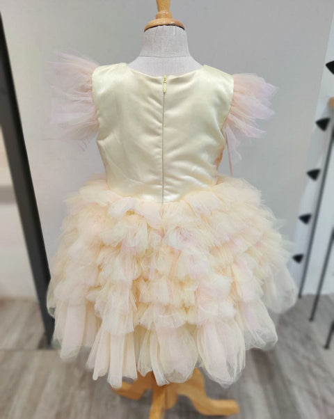 Pre-Order: Yellow Front Bow Dress