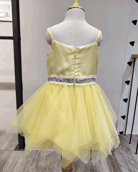 Pre-Order: Yellow Handkerchief Tulle Dress