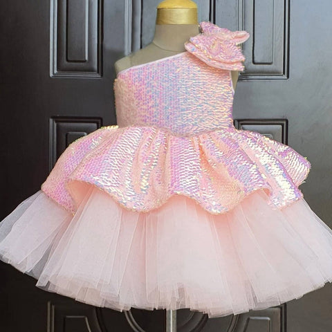 Pre-Order: Rainbow Sequins Dress