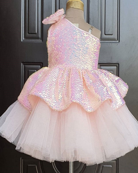 Pre-Order: Rainbow Sequins Dress