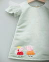 Pre-Order: Peppa Pig Embroidered A-Line Dress