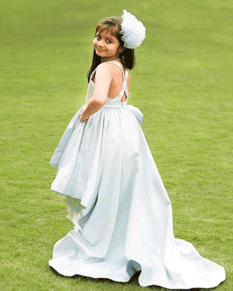 Pre-Order: Blue High Low Dress