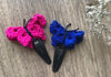 Butterfly Snap Clips -Combo - Set of 2 (Hot Pink/Blue)